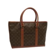 Louis Vuitton Vintage Pre-owned Canvas louis-vuitton-vskor Brown, Dam