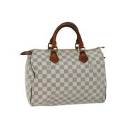 Louis Vuitton Vintage Pre-owned Canvas handvskor Beige, Dam