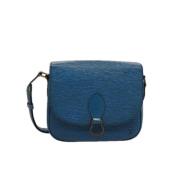 Louis Vuitton Vintage Pre-owned Laeder louis-vuitton-vskor Blue, Dam