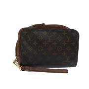 Louis Vuitton Vintage Pre-owned Canvas louis-vuitton-vskor Brown, Dam