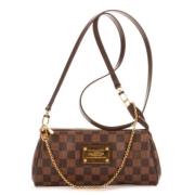 Louis Vuitton Vintage Pre-owned Canvas louis-vuitton-vskor Brown, Dam