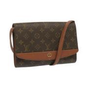 Louis Vuitton Vintage Pre-owned Canvas louis-vuitton-vskor Brown, Dam