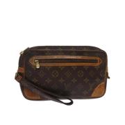 Louis Vuitton Vintage Pre-owned Canvas louis-vuitton-vskor Brown, Dam