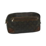 Louis Vuitton Vintage Pre-owned Canvas louis-vuitton-vskor Brown, Dam