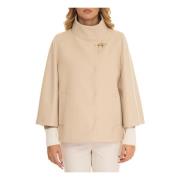 Fay Puffer Jacket Beige, Dam