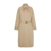 Haikure Beige Trench Coat Thatcher Bull-Ley Beige, Dam