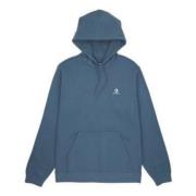 Converse Go-To Broderad Stjärn Chevron Hoodie Blue, Unisex