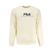 Fila Beige Bomullströja Beige, Herr