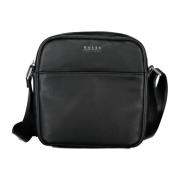 Guess Svart Herr Crossbody Väska Justerbar Rem Black, Herr