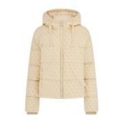 Guess Dam Logo 4G Jacka Beige, Dam