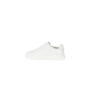 Hugo Boss Lättviktstekniska tyg sneakers White, Herr