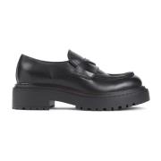 Prada Svarta loafers för män Black, Herr