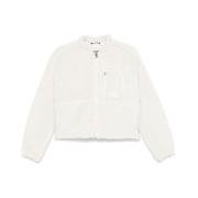 The North Face Vit Fleece Dragkedja Jacka White, Dam