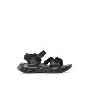 Teva Svarta Zymic Sandaler med Logotyp Black, Dam