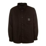 Carhartt Wip Tung ullblandad skjorta med Kent-krage Brown, Herr