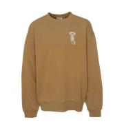 Carhartt Wip Cross Screw Sweatshirt Balloon Fit Brown, Herr