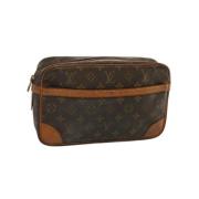 Louis Vuitton Vintage Pre-owned Canvas louis-vuitton-vskor Brown, Dam