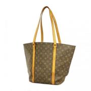 Louis Vuitton Vintage Pre-owned Tyg louis-vuitton-vskor Brown, Dam