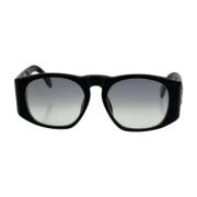 Chanel Vintage Pre-owned Plast solglasgon Black, Dam