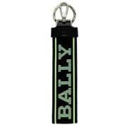 Bally Pre-owned Pre-owned Laeder nyckelhllare Green, Unisex