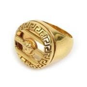 Versace Pre-owned Pre-owned Metall ringar Yellow, Dam