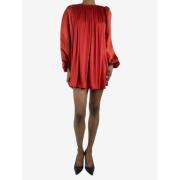 Giambattista Valli Pre-owned Pre-owned Bomull klnningar Red, Dam