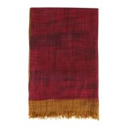 Faliero Sarti Mjuk Sidenscarf i Stefy Stil Multicolor, Dam