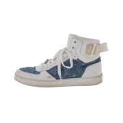 Louis Vuitton Vintage Pre-owned Laeder sneakers White, Dam