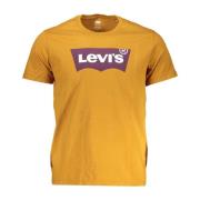 Levi's T-Shirt Kort ÄRM MAN Brun Brown, Herr