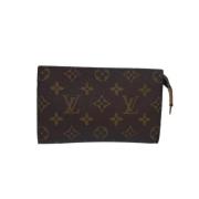 Louis Vuitton Vintage Pre-owned Canvas louis-vuitton-vskor Brown, Dam