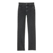 Twinset Jeans med Strassdekorationer Gray, Dam