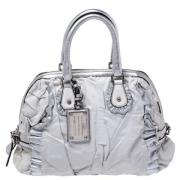 Dolce & Gabbana Pre-owned Pre-owned Laeder handvskor Gray, Dam