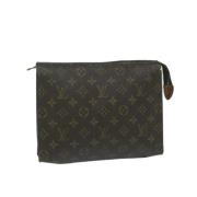 Louis Vuitton Vintage Pre-owned Canvas louis-vuitton-vskor Brown, Dam