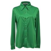 Givenchy Pre-owned Pre-owned Polyester toppar Green, Dam