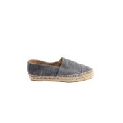 Chanel Vintage Pre-owned Denim espadriller Gray, Dam