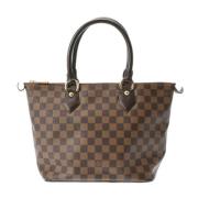 Louis Vuitton Vintage Pre-owned Canvas louis-vuitton-vskor Brown, Dam