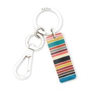 PS By Paul Smith Randig Nyckelring Multicolor, Herr