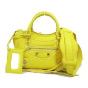 Balenciaga Vintage Pre-owned Laeder balenciaga-vskor Yellow, Dam