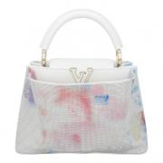 Louis Vuitton Vintage Pre-owned Tyg handvskor White, Dam