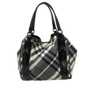 Burberry Vintage Pre-owned Laeder axelremsvskor Black, Dam