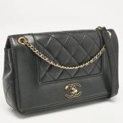 Chanel Vintage Pre-owned Laeder chanel-vskor Black, Dam