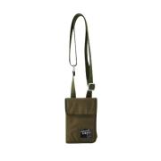 Maison Kitsuné Nylon crossbodyvskor Green, Dam