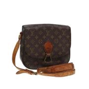 Louis Vuitton Vintage Pre-owned Canvas louis-vuitton-vskor Brown, Dam