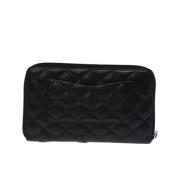 Chanel Vintage Pre-owned Laeder plnbcker Black, Dam