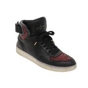 Louis Vuitton Vintage Pre-owned Laeder sneakers Black, Dam