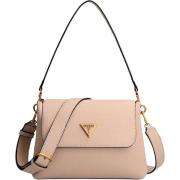 Guess Downtown Chic Flap Shldr BAG Axelväska beige Beige, Dam