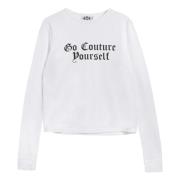 Juicy Couture Vit T-shirt för kvinnor White, Dam