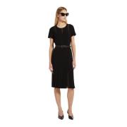 Max Mara Elegant Array Klänning Black, Dam