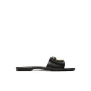 Love Moschino Stilren Sandal Array - Stor Black, Dam