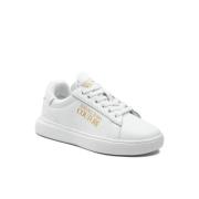 Versace Jeans Couture Stiliga Array Stora Skor White, Dam